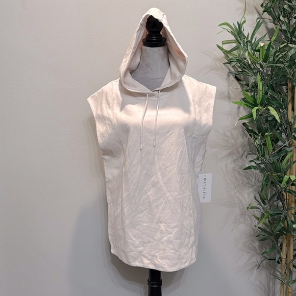 Athleta sundown sleeveless sweatshirt tank NWT Medium - Picture 1 of 8